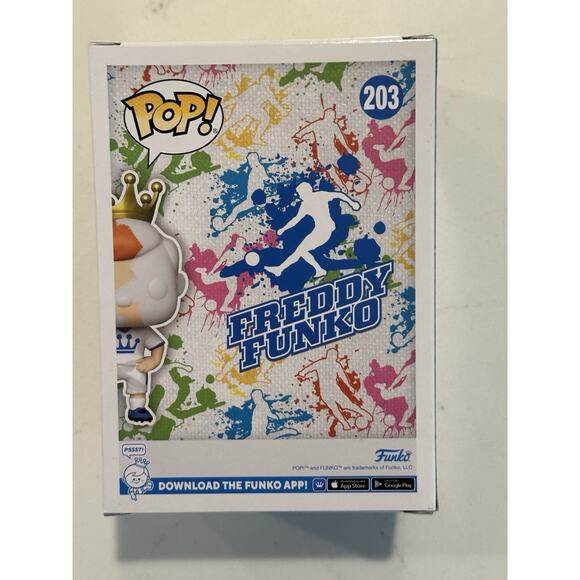 Funko Pop! Soccer Freddy #203 Funko Shop Exclusive DIY New #1 - Picture 5 of 7